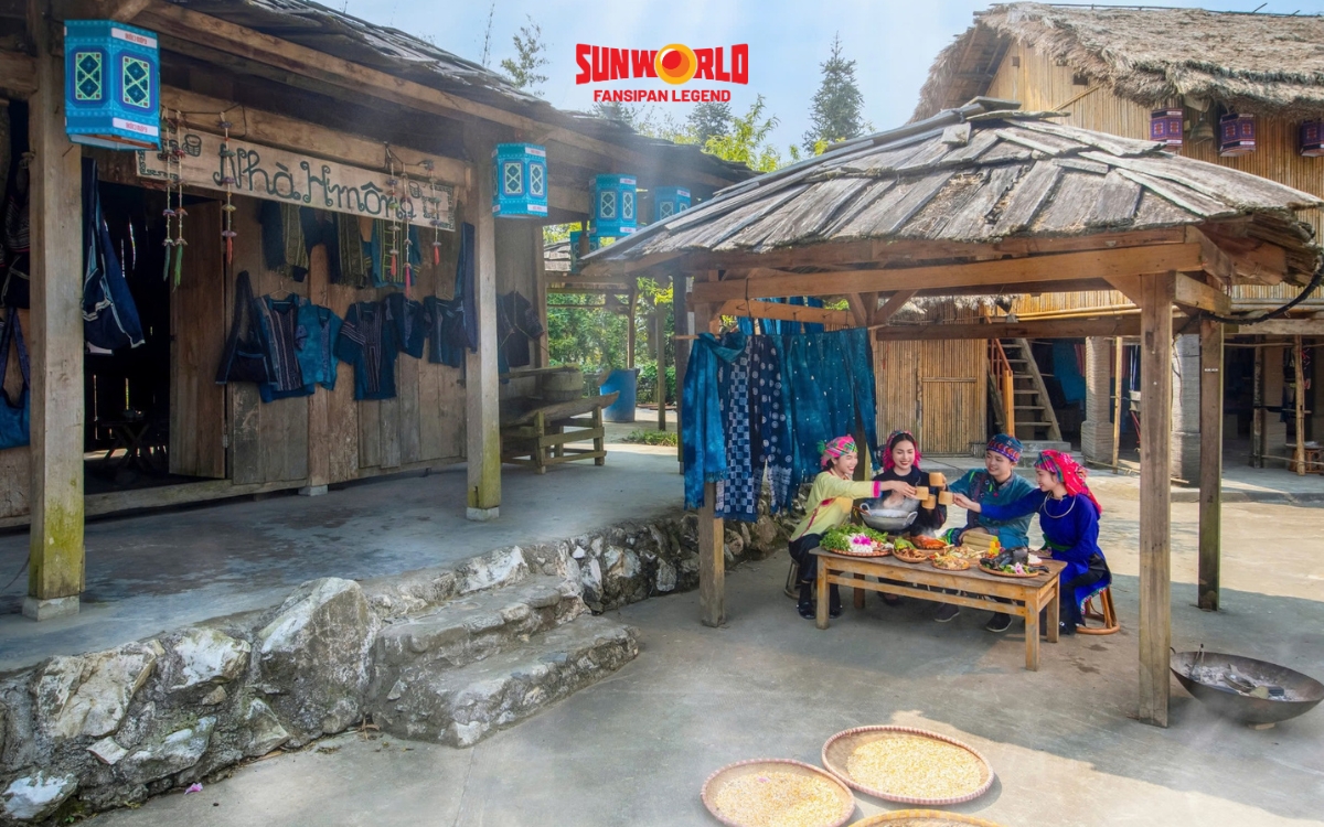 Bản Mây là nơi bạn trải nghiệm văn hóa Tây Bắc “độc lạ”
