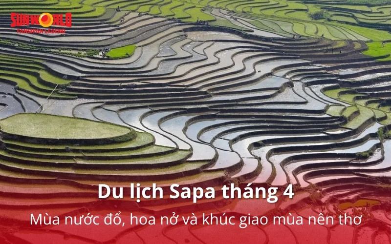 Du lịch Sapa tháng 4 - Mùa nước đổ, hoa nở và khúc giao mùa nên thơ