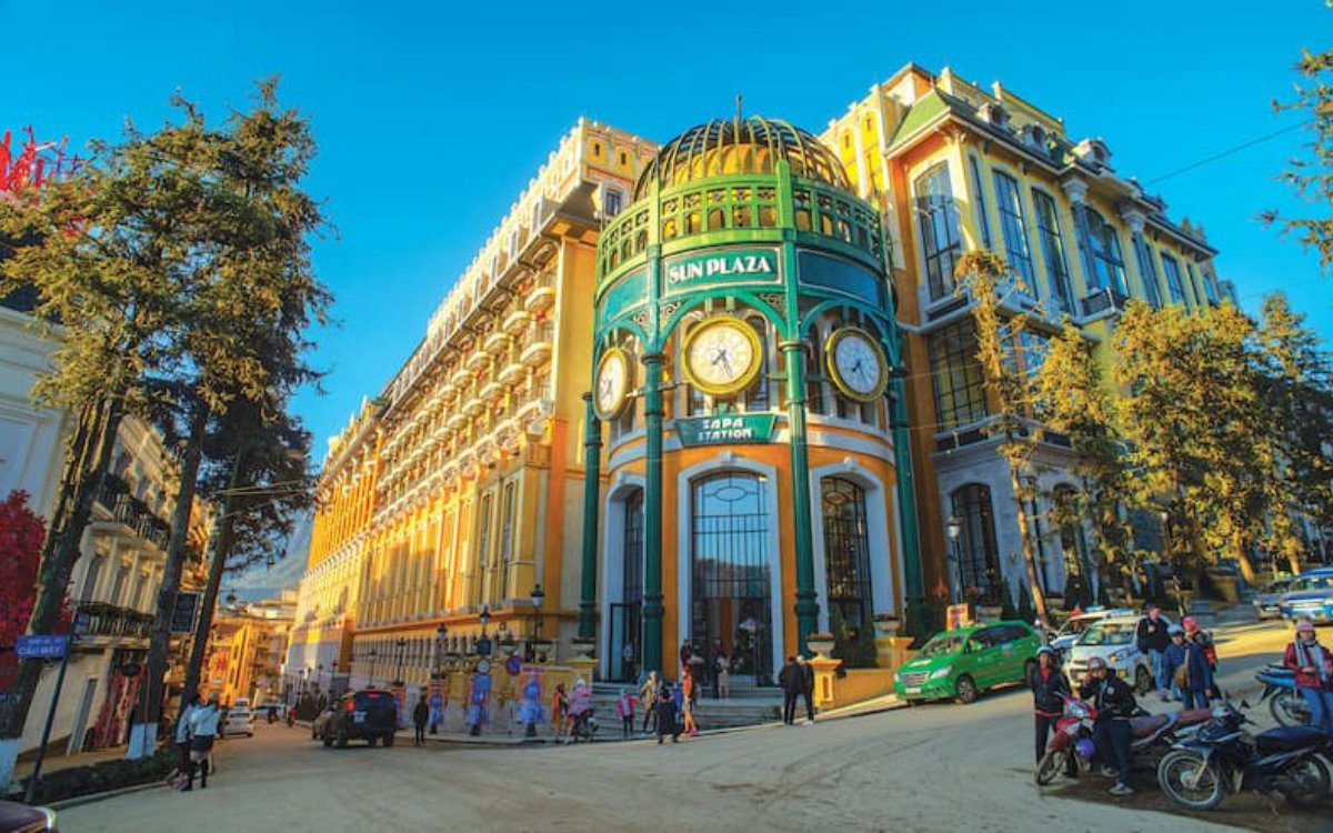 Check-in Quảng Trường Sapa khi đi Sapa 4 ngày 3 đêm