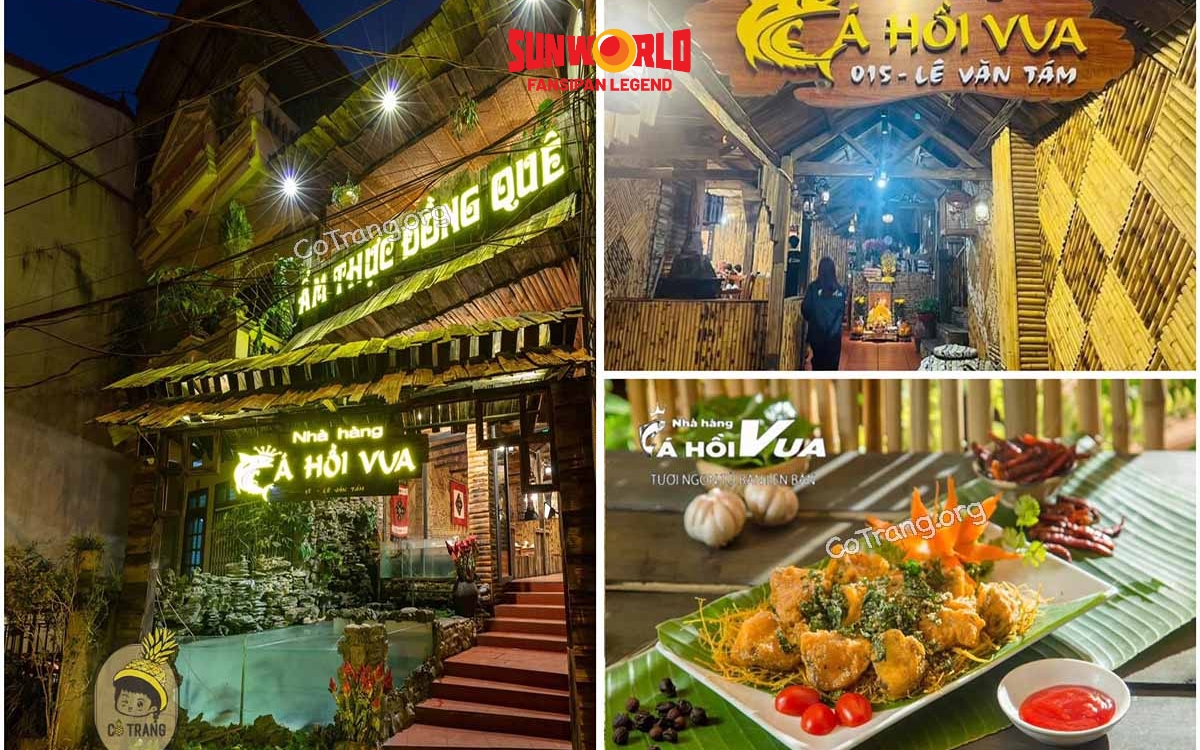 Nhà hàng Sapa: Nhà hàng Cá Hồi Vua Sapa 