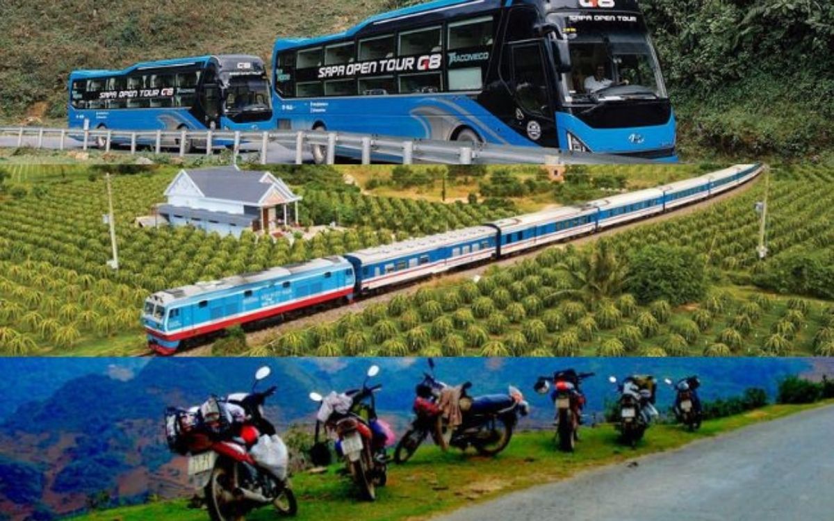 Phương tiện di chuyển khi đi du lịch Sapa tháng 10