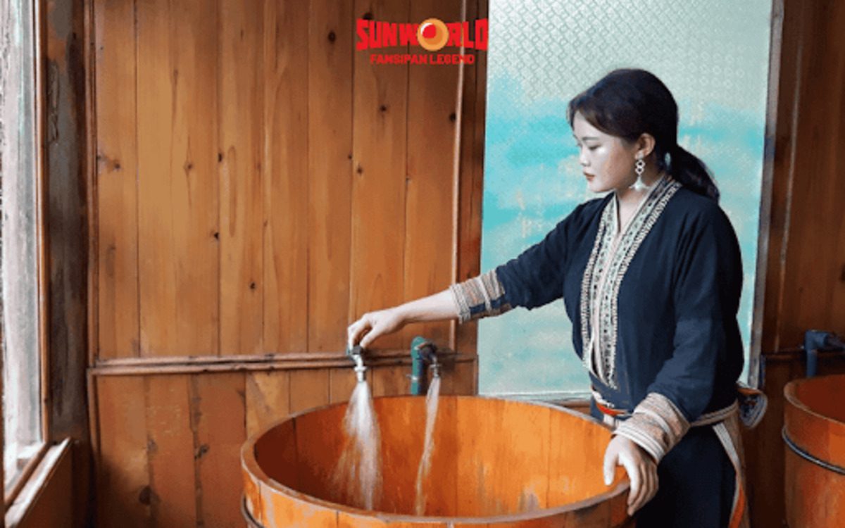 Tắm lá Dao đỏ Sapa: trải nghiệm tại nhà dân