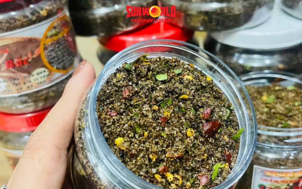 Chấm chéo là loại gia vị đặc trưng vùng cao Tây Bắc