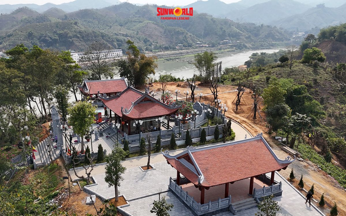 Vị trí đền Ông Hoàng Bảy Sapa