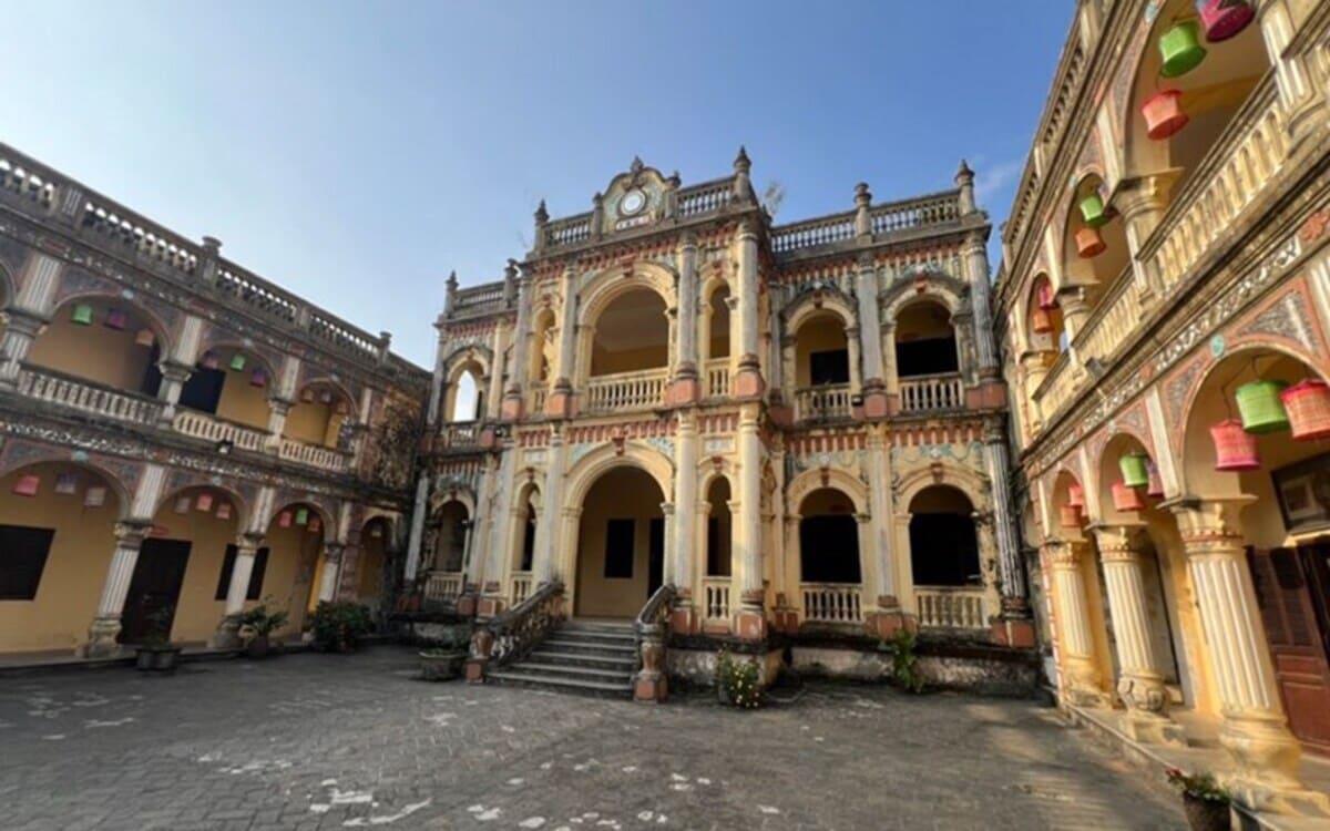 Bố cục 36 phòng tại Dinh tự Hoàng A Tưởng