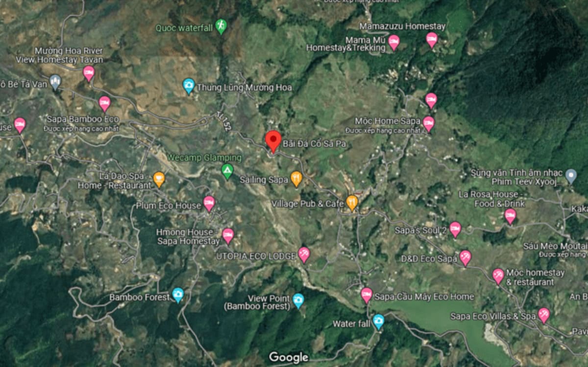 Hướng dẫn đường đi Bãi Đá Cổ Sa Pa